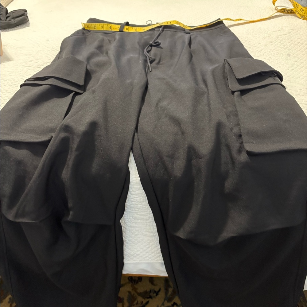 Y-3 Black Cargo Pants
